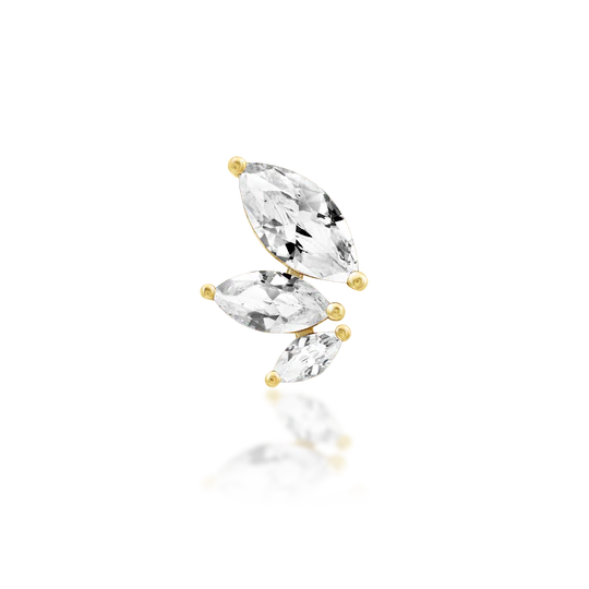 Cz Malice Threadless End