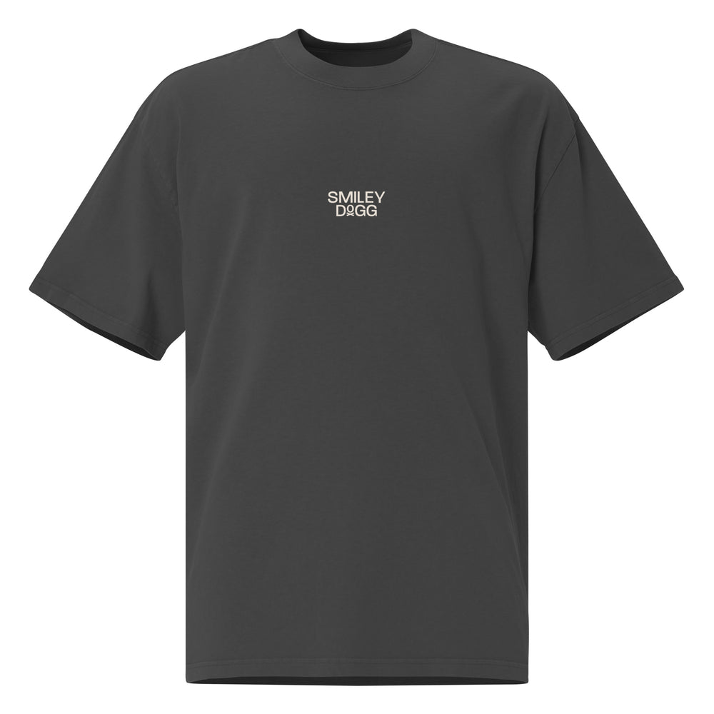 smiley dogg essentials oversized t shirt 1