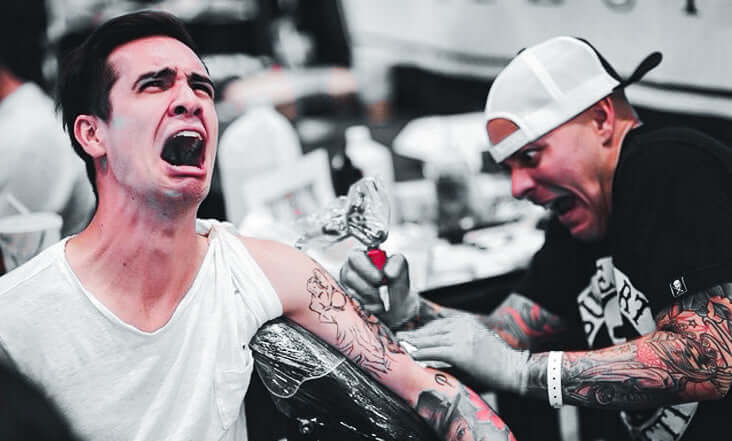 Most painful places to get tattooed