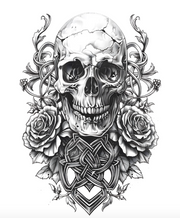 Specialised Skull Tattoo in Cork Studio
