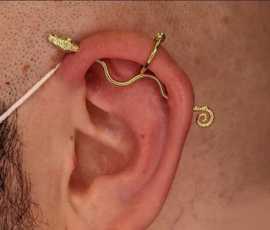 Thinking of getting an industrial piercing?