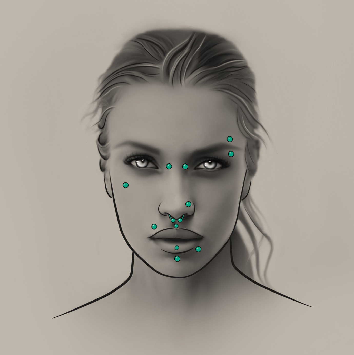 Piercing - Face