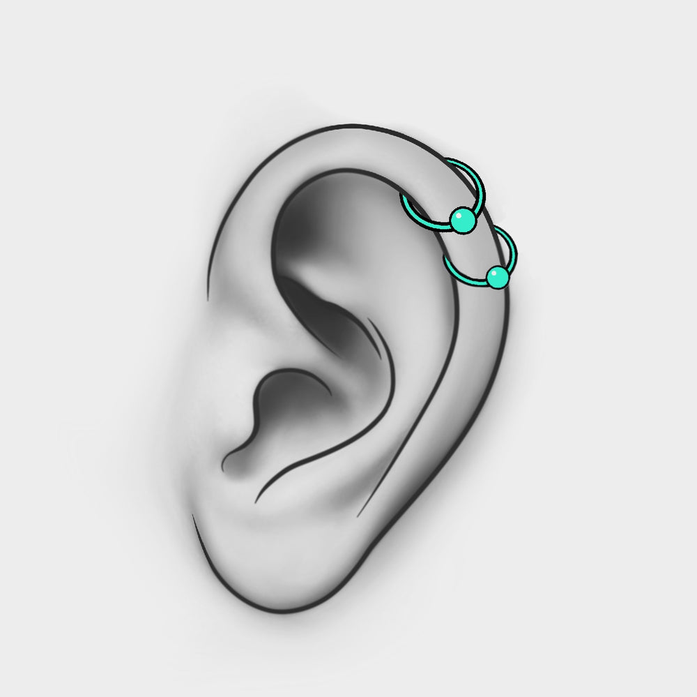Piercing 2 Helix