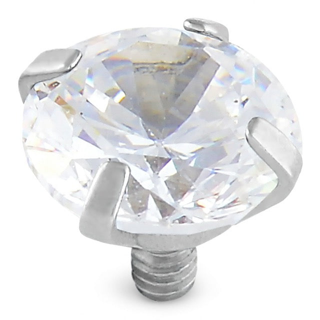 Clear Cz Prongs