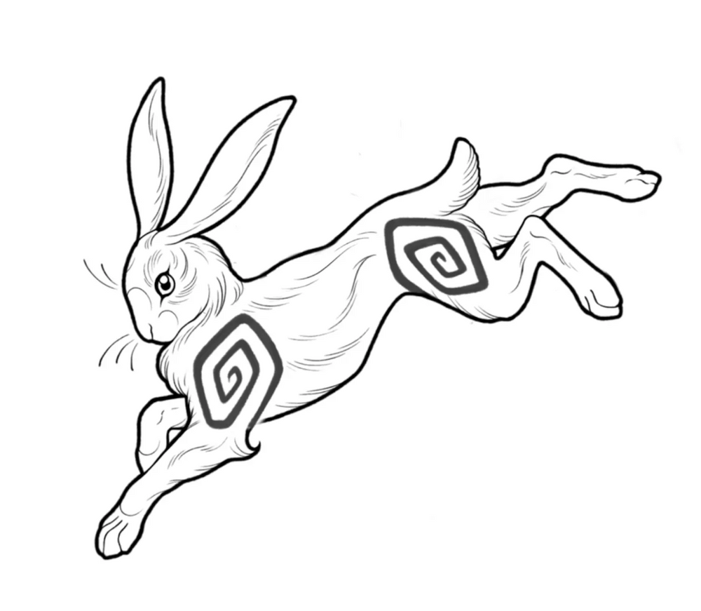 Spiral hare