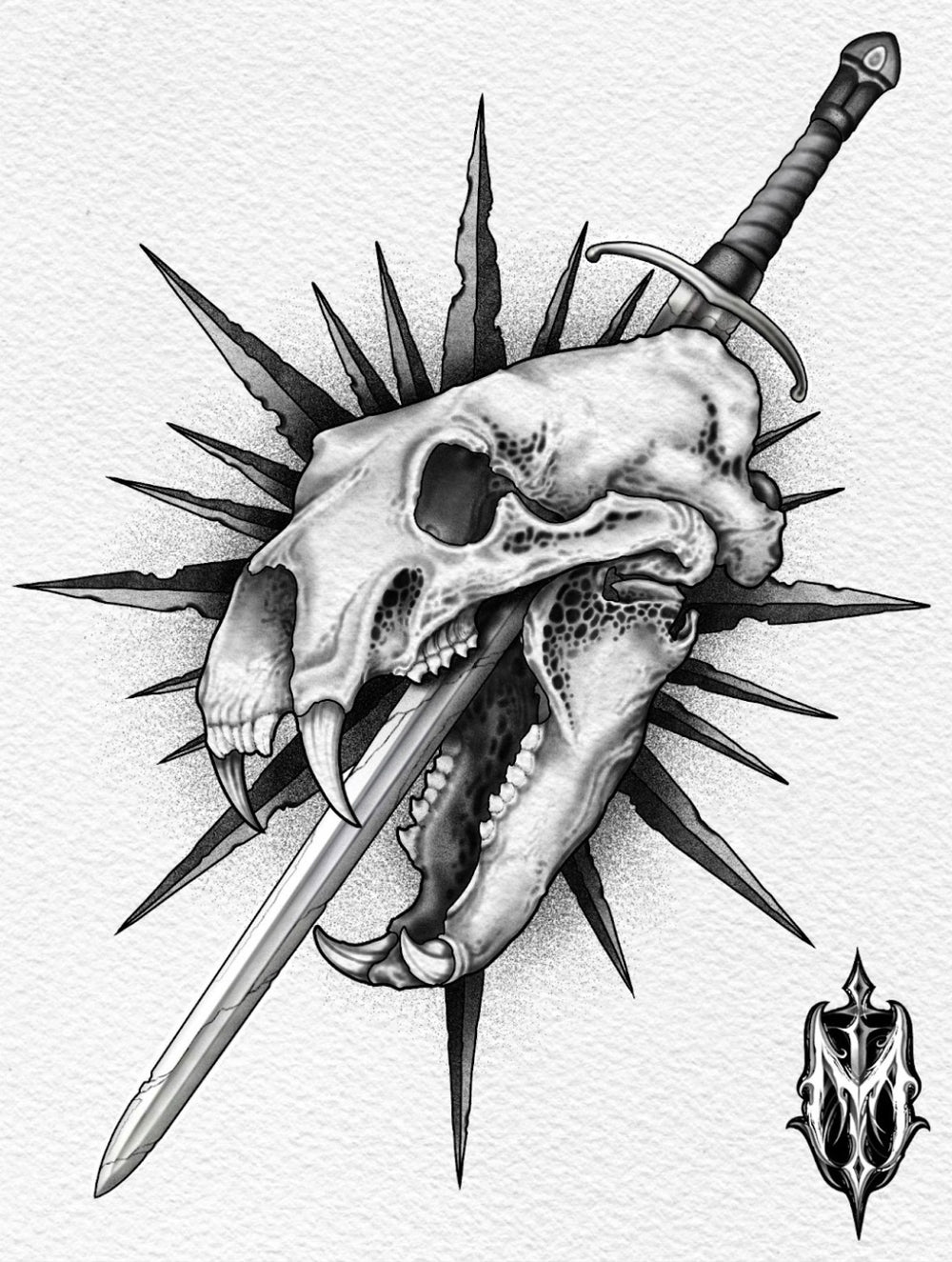 Skull & sword