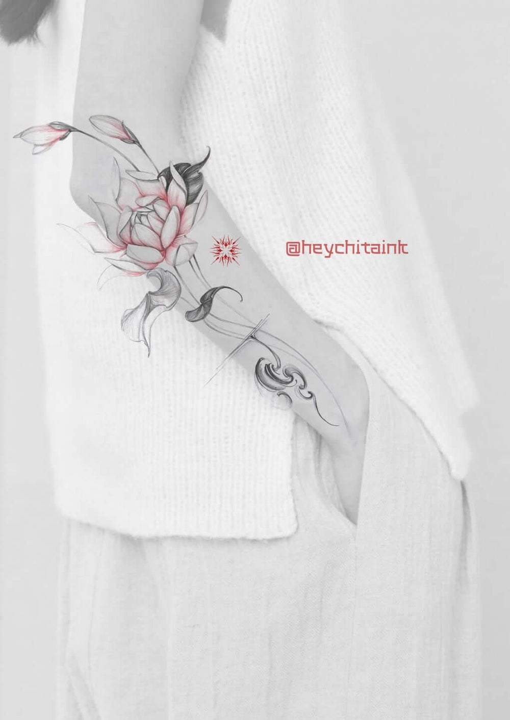 Lily Bloom From Black Pond