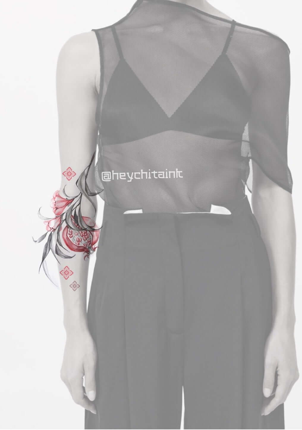 Pomegranate In Bloom