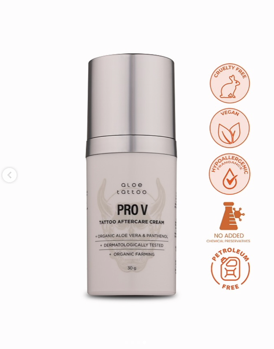 Aloe pro v tattoo aftercare cream