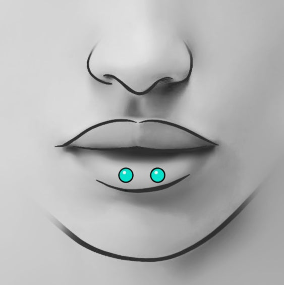 Piercing Inverted Labret