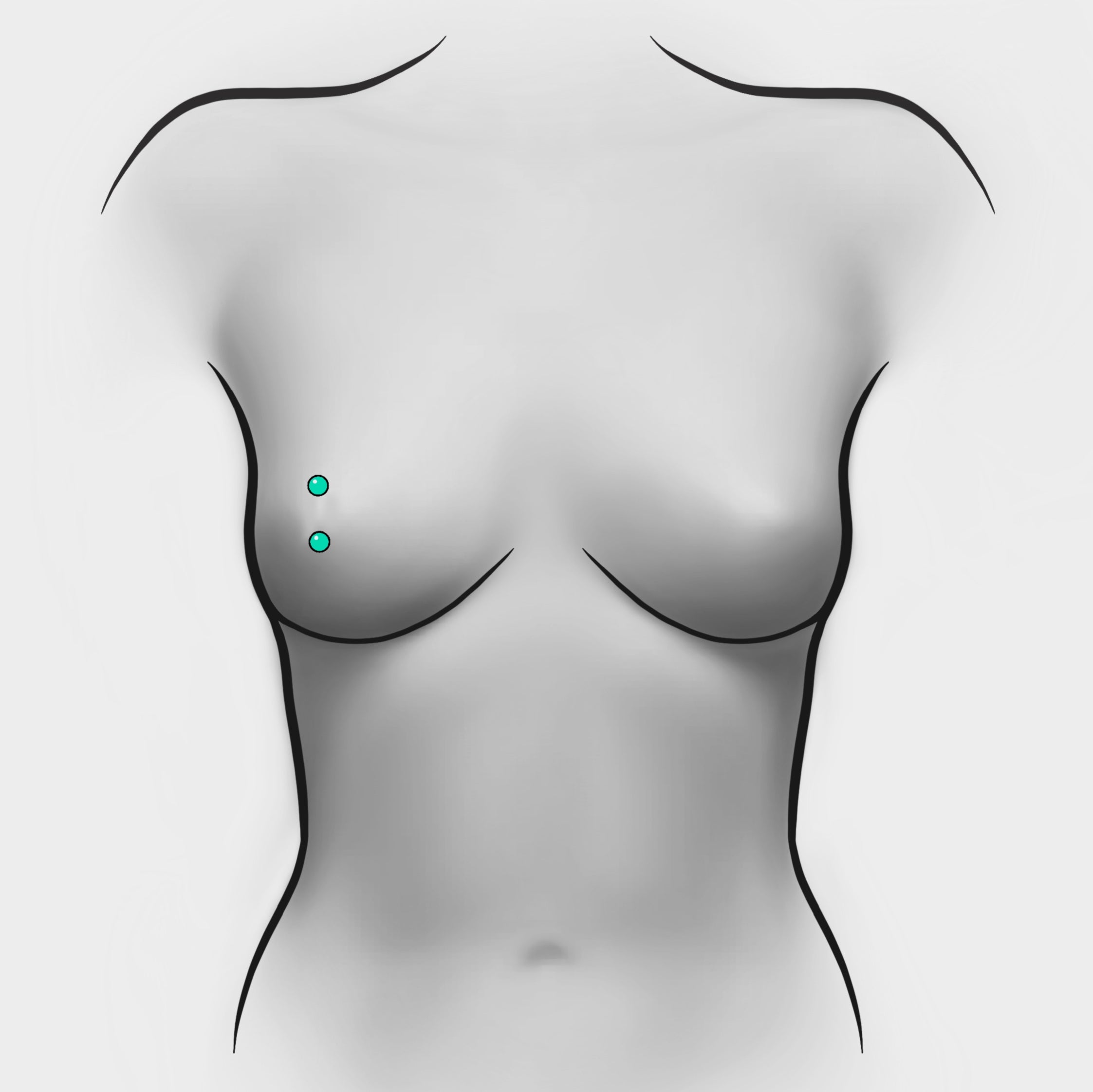 Piercing Nipple Vertical