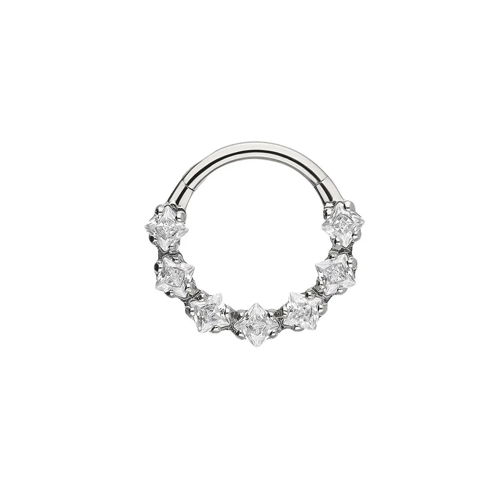 Tremun Brenda CZ Hinged RIng