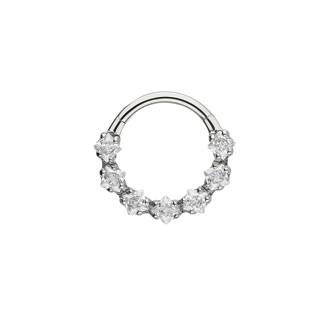 Tremun Brenda CZ Hinged RIng