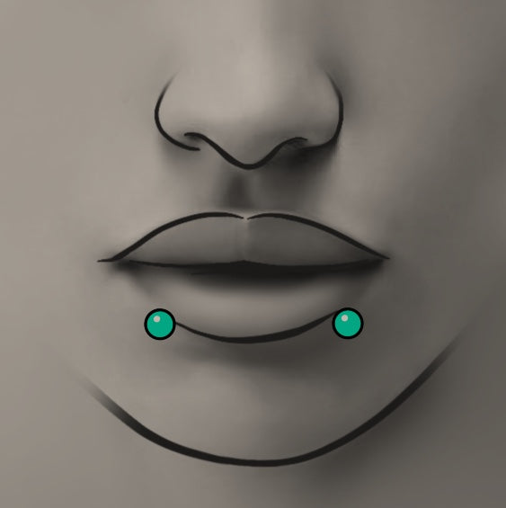 Piercing – 2 Labret