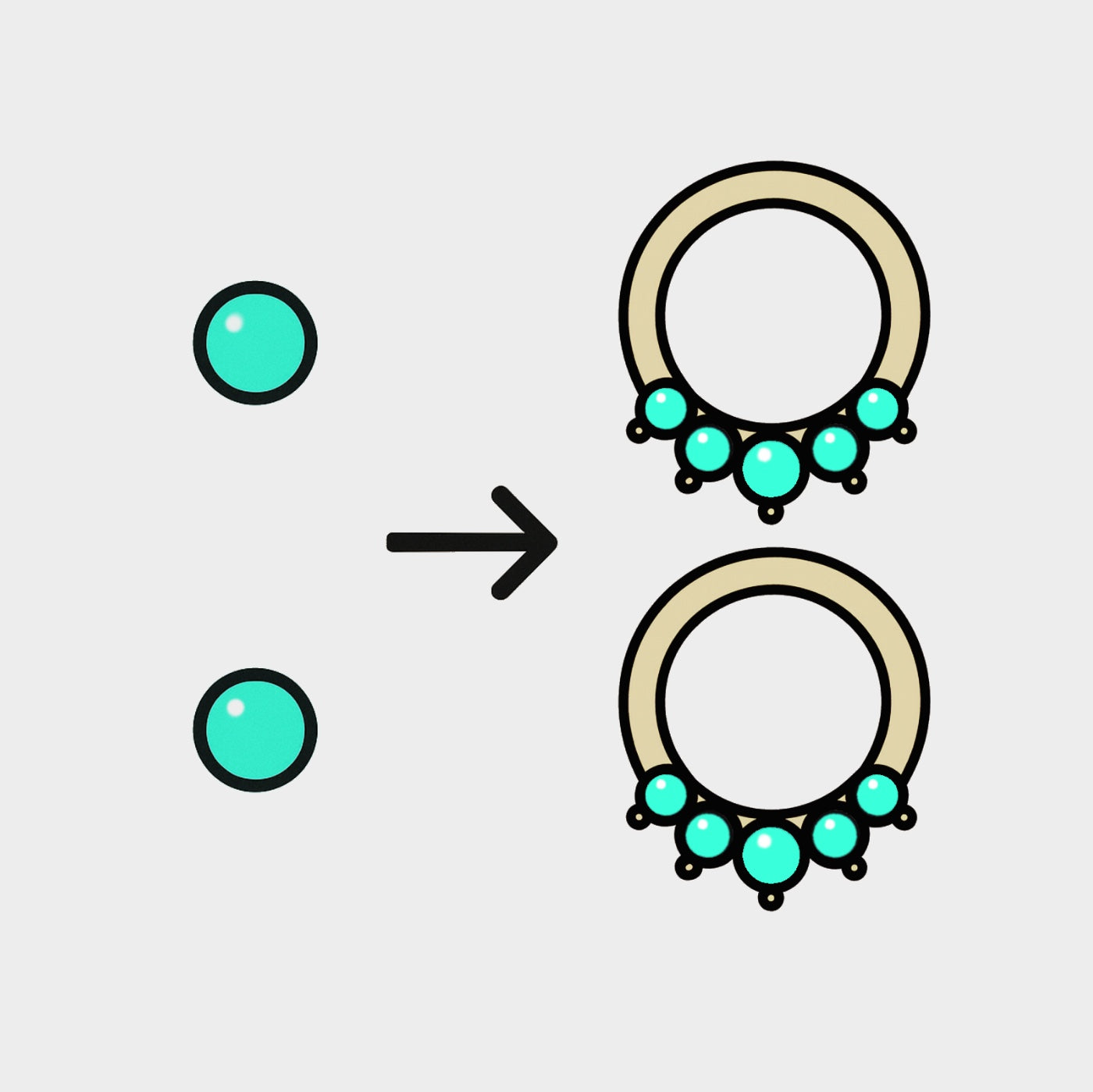 Upgrade Multiple Piercings