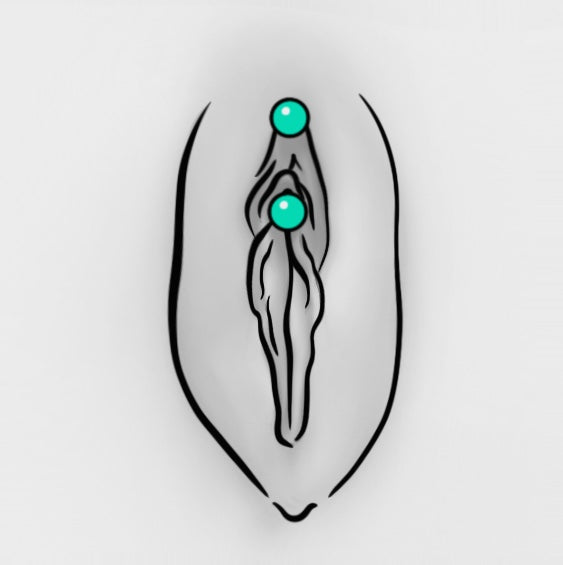 Piercing Vertical Clitoral Hood