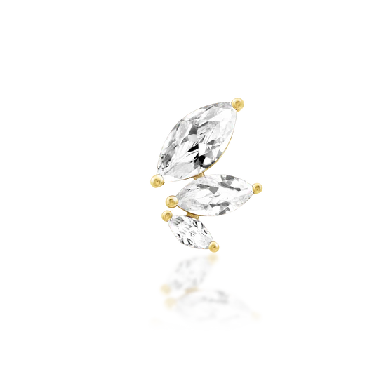 Cz Malice Threadless End