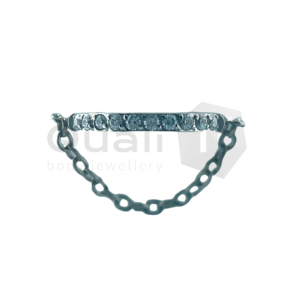 Clear 'Nadir' Hinged Segment Ring