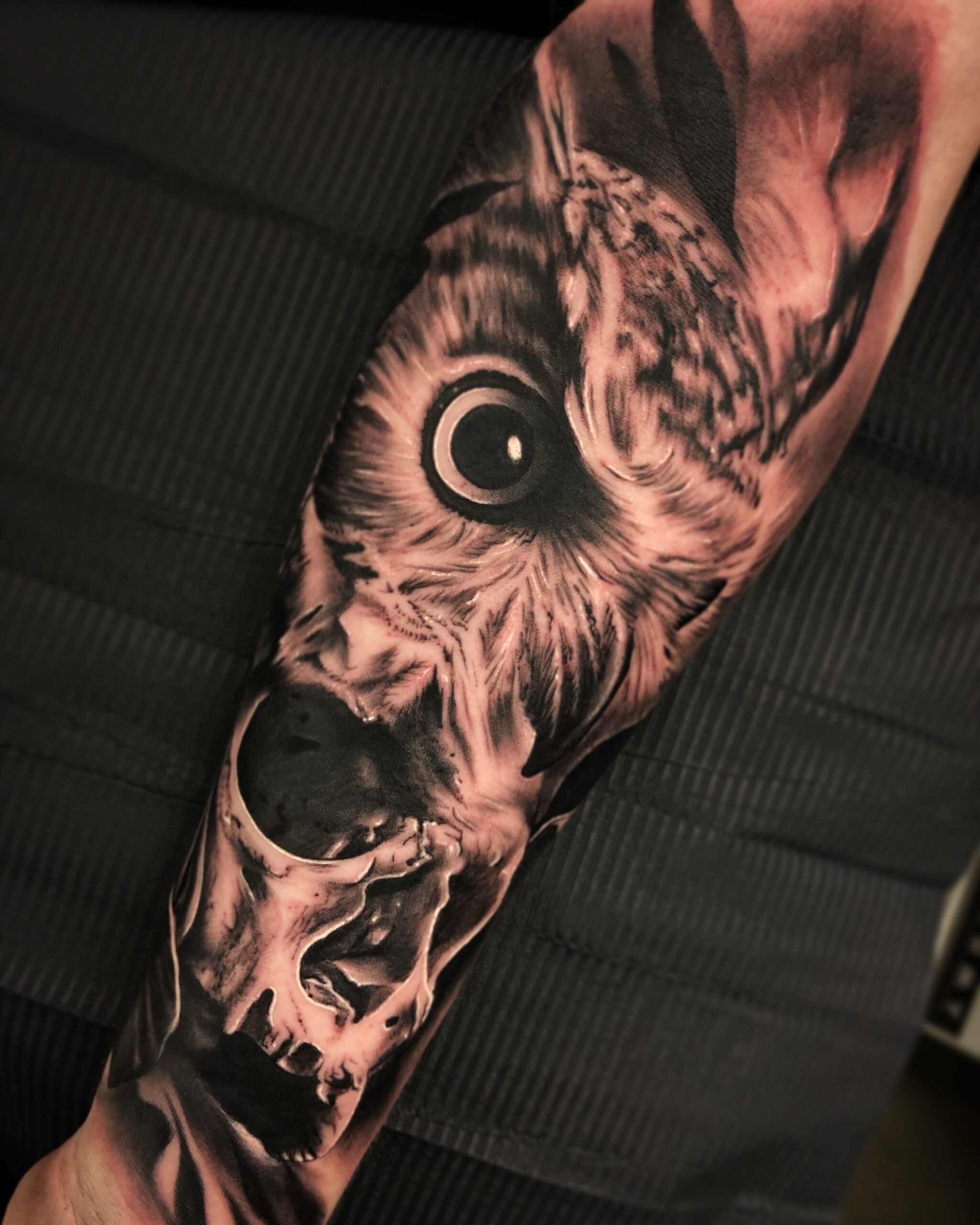Owl Skull Tattoo